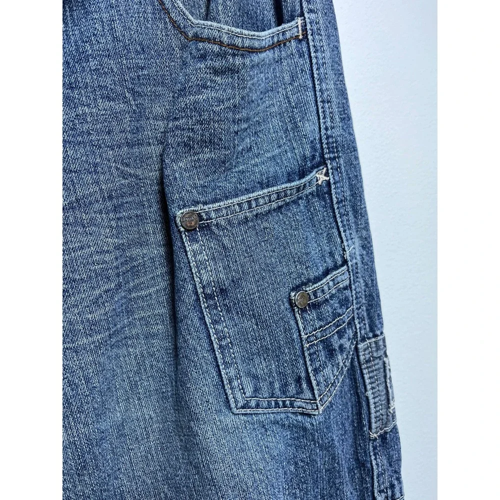 Vintage Pelle Pelle Marc Buchanan Baggy Carpenter Jeans Blue Denim
